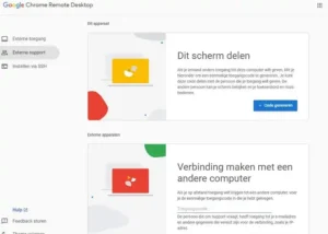 Chrome Remote Desktop - Ook voor commercieel gebruik, gratis Alternatief voor Teamviewer.